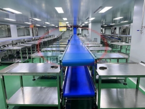 Dây chuyền băng tải chế biến thực phẩm