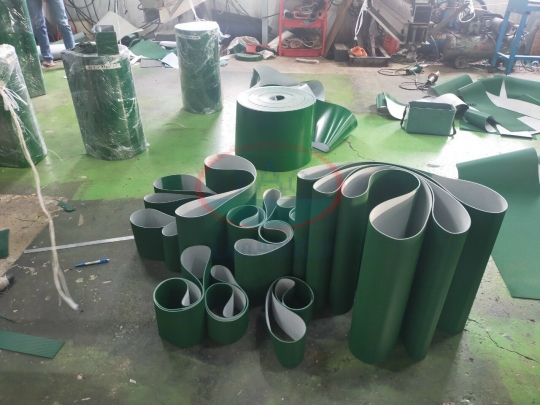 Băng tải PU gia công theo yêu cầu